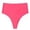Hot Pink, variant on Seamless Thongs for Women Tummy Shape Underwear for Yoga Quick Dry Stretch High Waisted Briefs Pink M