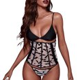 thumbnail image 1 of Corsé sexy de Halloween para mujer, vientre, soporte para el pecho, ropa interior moldeadora de espina de pescado, corsé + bragas Fridja  nalpqowj43606, 1 of 6