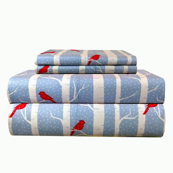 Blue Birch DreamSet - Queen Size Sheet Set with No Pilling, Machine Wash & Dry, 18" Deep Pocket, 2 Pillowcases - Luxurious Bedding Essentials
