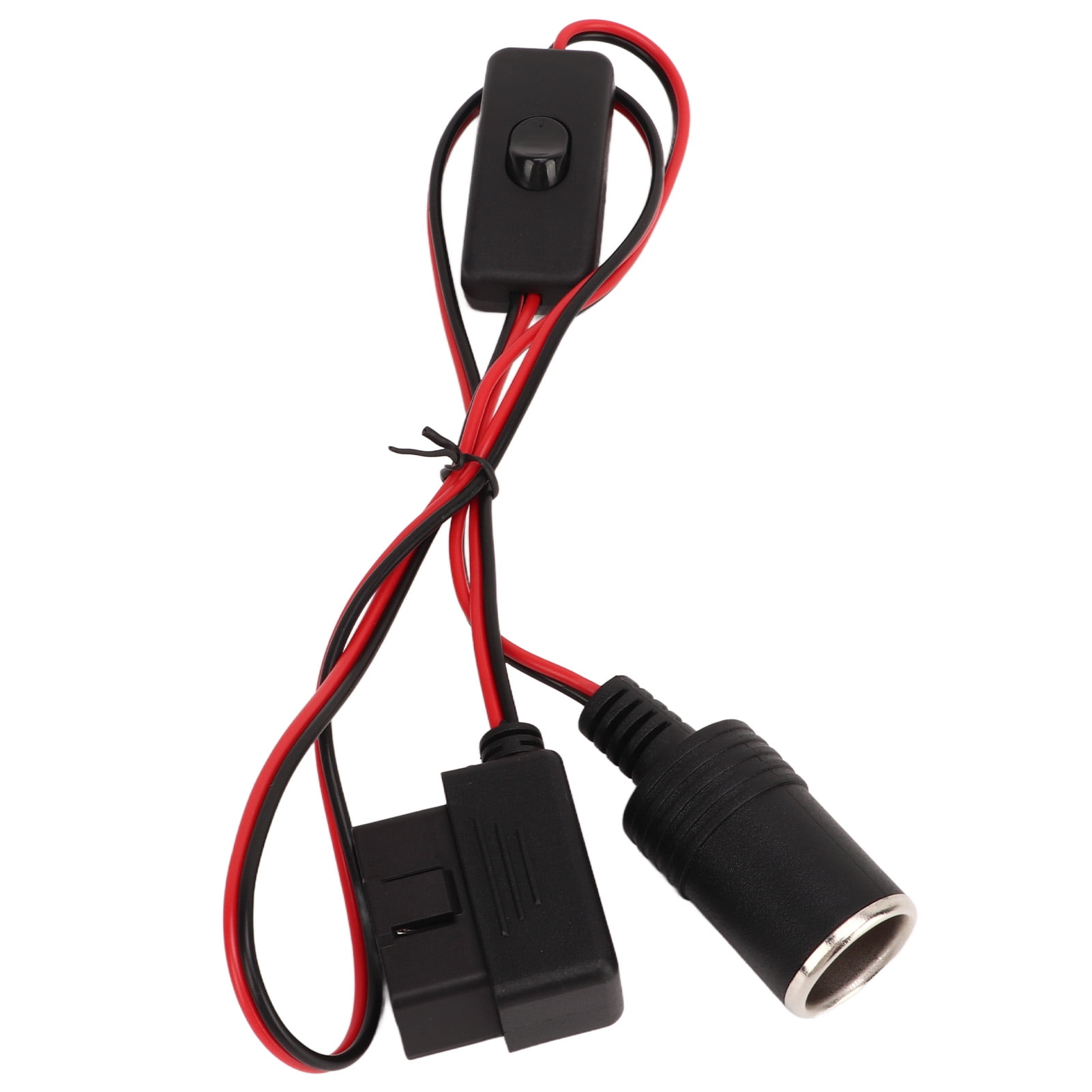 OBD2 Lighter Socket, 1 Meter Lighter Socket Adapter Overcurrent