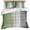 Green, variant on 3 Piece Purple Gray Ombre Duvet Cover Set Twin Size, Microfiber Comforter/Quilt Cover with Corner Ties and 2 Pillowcases, Vintage Country Wooden All Season Soft Bedding with Zipper Closure