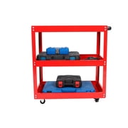 3 Tier Rolling Tool Cart Mechanic Tool Cart with Lockable Wheels 330LB Capacity