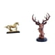 thumbnail image 1 of Figura de caballo,Figura coleccionable de caballo en miniatura,Adorno de caballo de resina,estatua de animal,decoración para el hogar,Figura de cabeza de ciervo,Adorno de cabeza de, 1 of 8