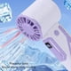 thumbnail image 4 of Ventilador de Mano de 4000 Mah, Mini Ventilador Portátil Potente Ventilador de Mano USB RECARGABLE Silencioso para Vije, Maquillaje, Vieges, Camping, Días Calurosos de Verano,, 4 of 7