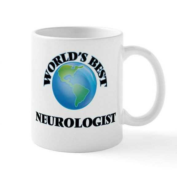 CafePress - World's Best Neurologist Mugs - 11 oz Ceramic Mug - Novelty Coffee Tea Cup