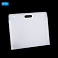 thumbnail image 3 of Uxcell 17 x 14 Inch Plastic Art Portfolio, 2 Pack for Artwork Drawing, Clear White, 3 of 5