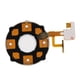 thumbnail image 2 of Buttonfori Pod, Conector de audio para auriculares Rueda de clic Rueda de clic Cable flexible Eficiencia maximizada, 2 of 8