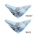 thumbnail image 3 of Naloa Winter Reindeer In Snowy Mountains Dog Bandana Large and Small-Dog Scarf Bib Handkerchief Accessories for Dogs and Cats(S-L)-Medium, 3 of 5