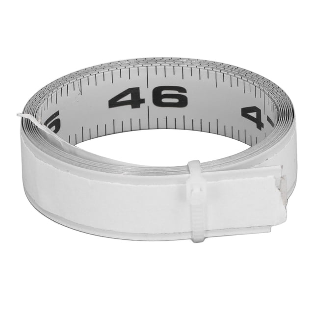 Adhesive Measuring Tape, Clear Scale 4FT 48 Inch Left To Right Measuring Ruler Hard Wearing for Work Shop