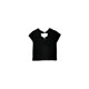 thumbnail image 2 of Aeropostale - Camiseta con adorno de pajarita para mujer, color negro, talla XS, 2 of 2