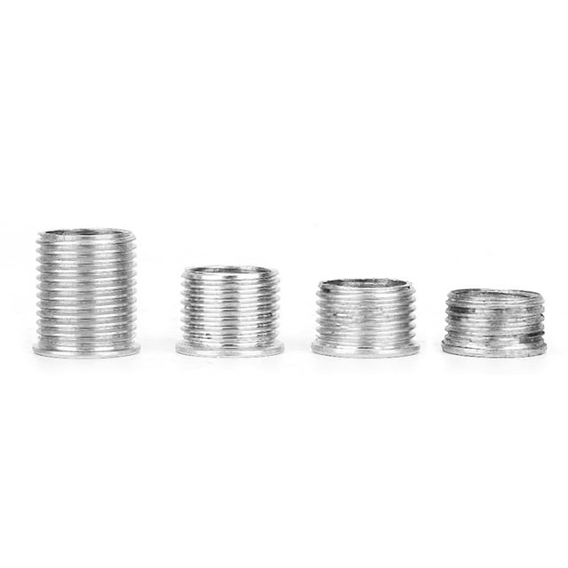 Fydun Kit de Réparation de Fil de Bougie d'Allumage, 14mm M14x1.25 Acier Alésoir Cylindre Outil de Réparation de Fil et Insert – Kit de Rethreader Bougie d'Allumage