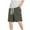 Green Cargo Shorts, variant on HOOMEUMY Men's Summer Baggy Cargo Shorts with Pockets Solid Color Drawstring Elastic Waist Loose Fit Beach Shorts Green XXXL