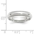 thumbnail image 2 of Primal Gold 10 Karat White Gold 5mm Milgrain Comfort Fit Band Size 6, 2 of 4