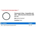 thumbnail image 2 of Thermostat O-Ring - Compatible with 2001 - 2006 Chevy Silverado 3500 6.6L V8 2002 2003 2004 2005, 2 of 2