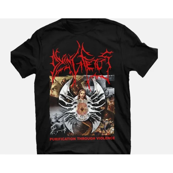 RARE Dying Fetus band artwork black T-shirt Unisex short sleeve S-5XL