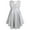 Gray, variant on iiniim Kids Big Girls Floral Lace Splice High Low Hem Junior Wedding Bridesmaid Dress Prom Party Ball Gowns