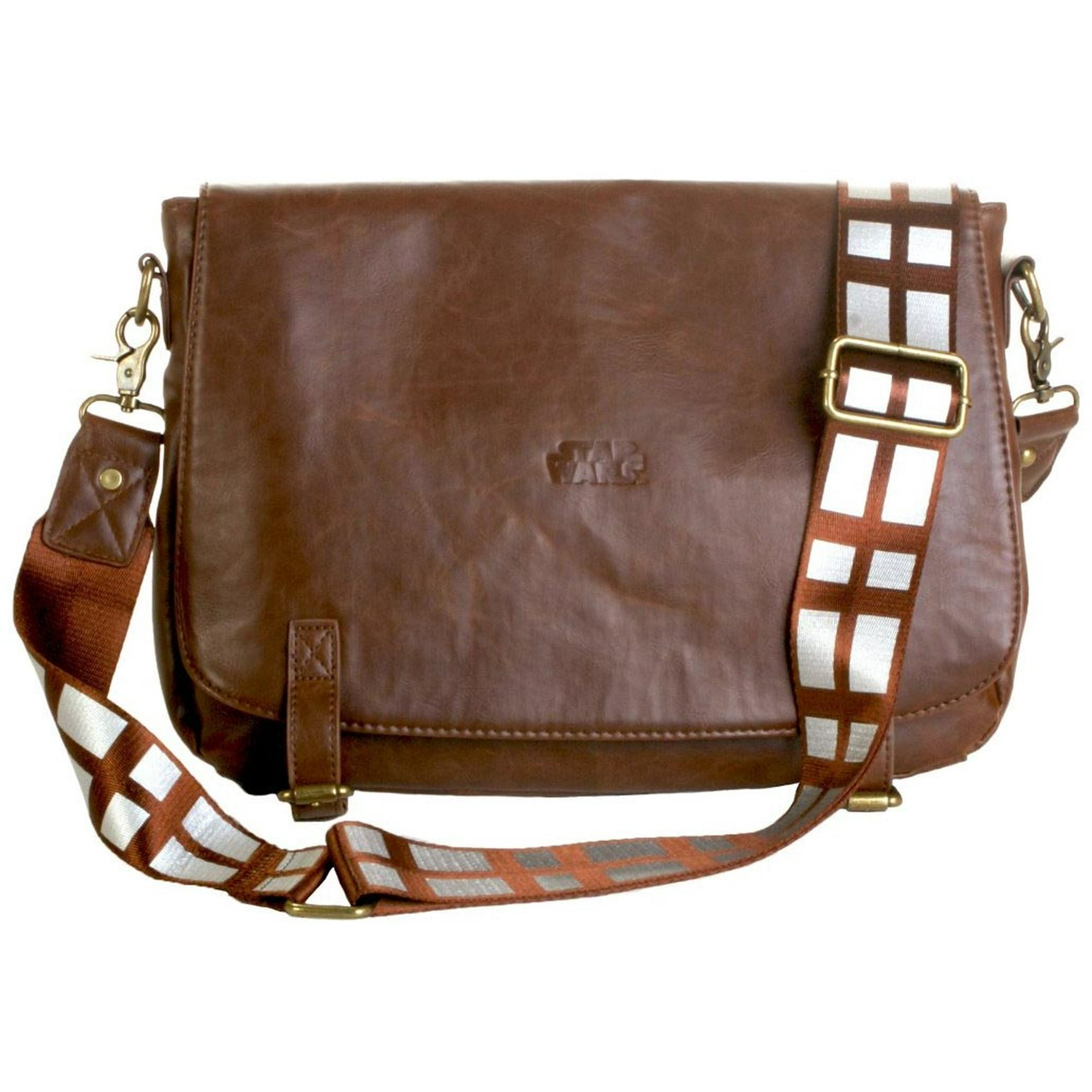 Star Wars Chewbacca Faux Leather 15 x10 Messenger Bag Walmart