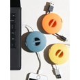 thumbnail image 1 of 1 Piece Portable Data Cable Organizer, Lightweight And Simple Storage Case, Multifunctional Headphone Case, 1 of 1