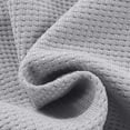 thumbnail image 6 of Amidoa Toddler Boys Waffle Knit Outfits Set- Loose Summer Fashion Short Sleeve Casual T Shirt and Shorts Kids Clothes Gray Size 6 T, 6 of 8