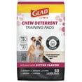 thumbnail image 3 of (3 pack) Glad Activated Carbon Puppy Dog Training Pads with Chew Deterrent & Odor Control 23”x23” 50ct, 3 of 13