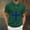 Army Green, variant on Men's Waffle Short Sleeve Polo Shirts Casual Golf Cross Printed T-Shirts Summer Sport Moisture Wicking Performance Shirt Gray