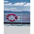 thumbnail image 1 of BSDHOME Polyester 5x7ft Photo Studio Props Photography Backdrops Blue Seaside Beach Sky Clouds Theme, 1 of 2