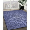 thumbnail image 2 of Ahgly Company Indoor Square Patterned Sky Blue Dress Blue Area Rugs, 3' Square, 2 of 6