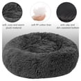 thumbnail image 3 of Labymos Blusea Soft Plush Round Pet Bed Cat Soft Bed Cat Bed for Cats Dogs, 3 of 7