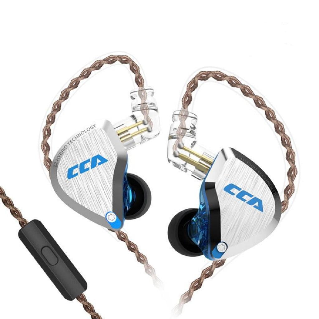 Xiaomi ZBW4326TY professional Store Hybrid Dual Mi Hybrid Earphone In-Ear  Headphones Multi-Unit Circle Iron Mixed Piston Earphones, Silver -  Walmart.com
