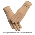 thumbnail image 4 of Bewildely Manoplas de barra de bicicleta Guantes de pantalla táctil Unisex Antideslizante Protección contra la frialdad Manos Accesorios Ropa deportiva Suministros térmicos Tipo14 Bewildely HA060059-14B, 4 of 6