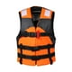 thumbnail image 1 of Chaleco ,Chaleco con silbato para niños,Chaleco de natación Chaleco flotador de agua Flotabilidad,Traje de supervivencia para chaquetas y kayak para deportes Naranja, 1 of 8