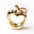 thumbnail image 5 of 6Pcs Apple Napkin Rings, Metal Plated Apple Vintage Napkin Ring Buckle Holder for Dining Table Decor, 5 of 5