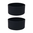 thumbnail image 3 of Tapas De Botellas 2 piezas de silicona para taza de agua cubierta protectora anti-escaldado para taza de coche de 40 oz (negro) Hugtrwg Libre de BPA, 3 of 9