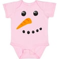 thumbnail image 3 of Inktastic Snowman Face Boys or Girls Baby Bodysuit, 3 of 5