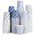 thumbnail image 1 of [Paquete de 300] Minivasos de papel de 150 ml y 5 onzas para enjuague bucal, baño, 1 of 6