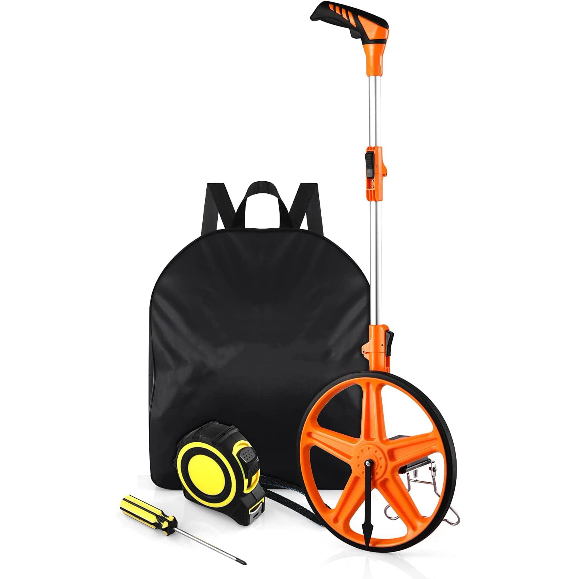 Distance Measuring Wheel, 3Sections Folding Portable Collapsible 09