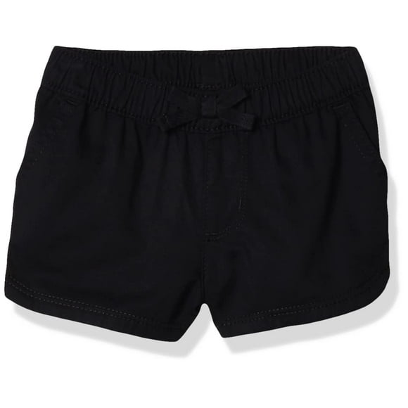 Pantalones cortos The Children's Place, casual, negros, para niños de 3 años