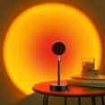 thumbnail image 3 of UPGEAR Sunset Lamp Projection Led Light 180 Degree Rotation Includes USB Power Adapter for Indie Boho Yk2 Room Decor Sun Light Projector Lamp for Photography Selfie (Sunset), 3 of 6