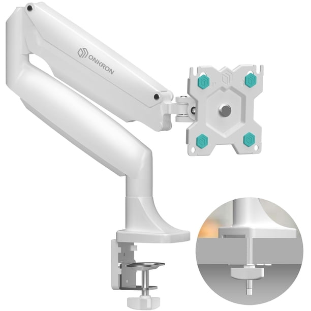 Soporte de Computadora ONKRON Negro para Monitor de 13-32 Pulgadas con Brazo de Resorte de Gas
