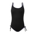 thumbnail image 6 of GYRATEDREAM Girls One Piece Swimsuits Quick Dry Beach Swimwear Bathing Suit with Removeble Chest Pads for Big Girls 9-16 Years, 6 of 9