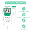thumbnail image 3 of Monitor Doppler Frecuencia Cardíaca Fetal del Bebé Lab.G, Blanco/Verde, 3 of 5