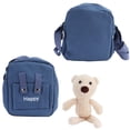 thumbnail image 4 of Bolso Bandolera Para Niños, Ligero, Fácil De Lavar, Monedero Para Niñas Para Compras Para Niños De 5 A 15 Años Para Viajes ANGGREK Azul, 4 of 8