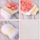 thumbnail image 3 of Pack Bath Gloves, Exfoliating Bath Gloves, Bath Sponge, Deep Skin Cleaning, for Men and Women (Milky White, Pink), 3 of 4