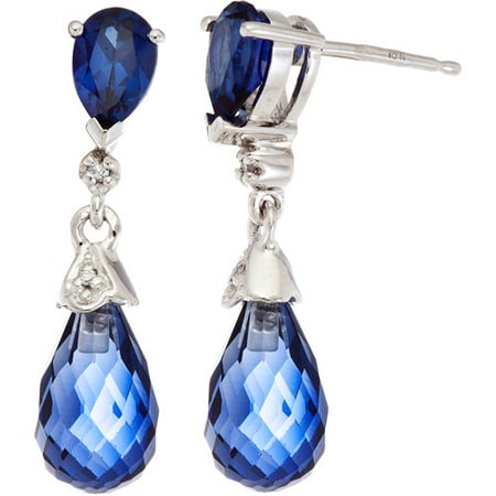 7.32 Carat T.g.w. Lab Ceylon Sapphire An