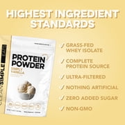 Clean Simple Eats Protein Powder Simply Vanilla Gusset - 20 Servings
