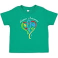 thumbnail image 3 of Inktastic Autism Awareness Heart Ribbon and Puzzle Pieces Boys or Girls Baby T-Shirt, 3 of 5