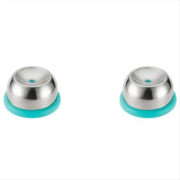 2 Piezas Perforador de Huevos Cocidos Perforadores de Huevos de Acero Inoxidable Separador Perforador de Huevos de PanaderíA de Resistencia Separador de Huevos de Cocina ,B