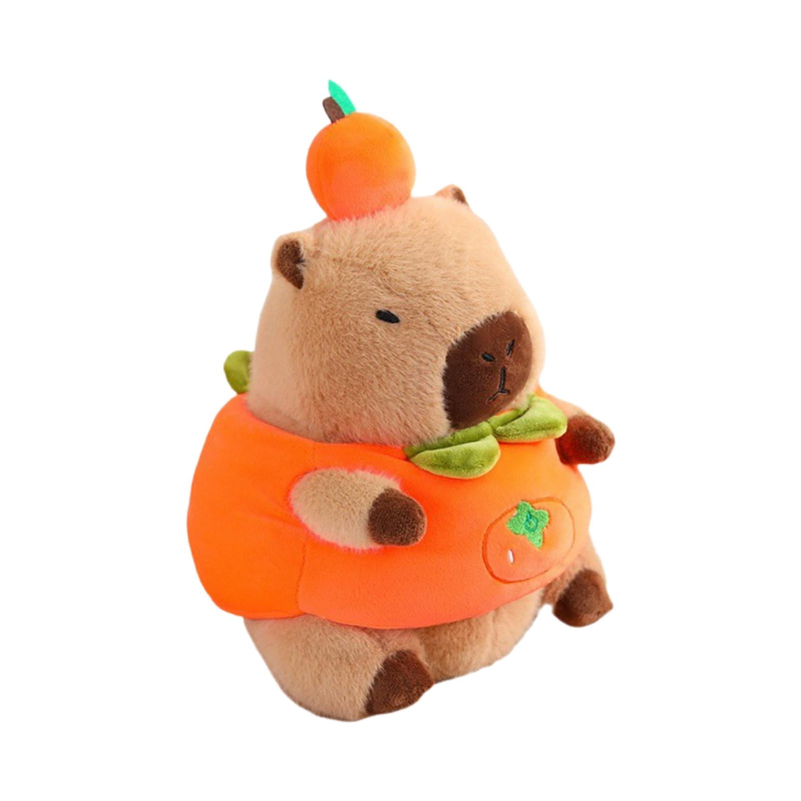 LeeQinersw Capybara Plush Capybara Figure Room Decor Capybara Doll Stuffed Capybara Toy for persimmon