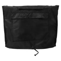 WEUVEB Black Heavy Duty Generator Cover Waterproof Sunproof for Outdoor