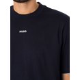 thumbnail image 4 of HUGO Dapolino Logo T-Shirt, Blue, 4 of 5